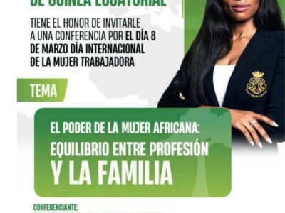 BANGE organiza en Malabo una charla sobre el poder de la mujer africana con Guillermina Mokuy Mba Obono