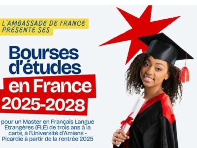 La embajada de Francia en Malabo ofrece becas de estudios de máster para el período 2025-2028