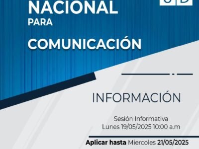 EL PNUD LANZA UNA CONSULTORÍA NACIONAL EN COMUNICACIÓN.