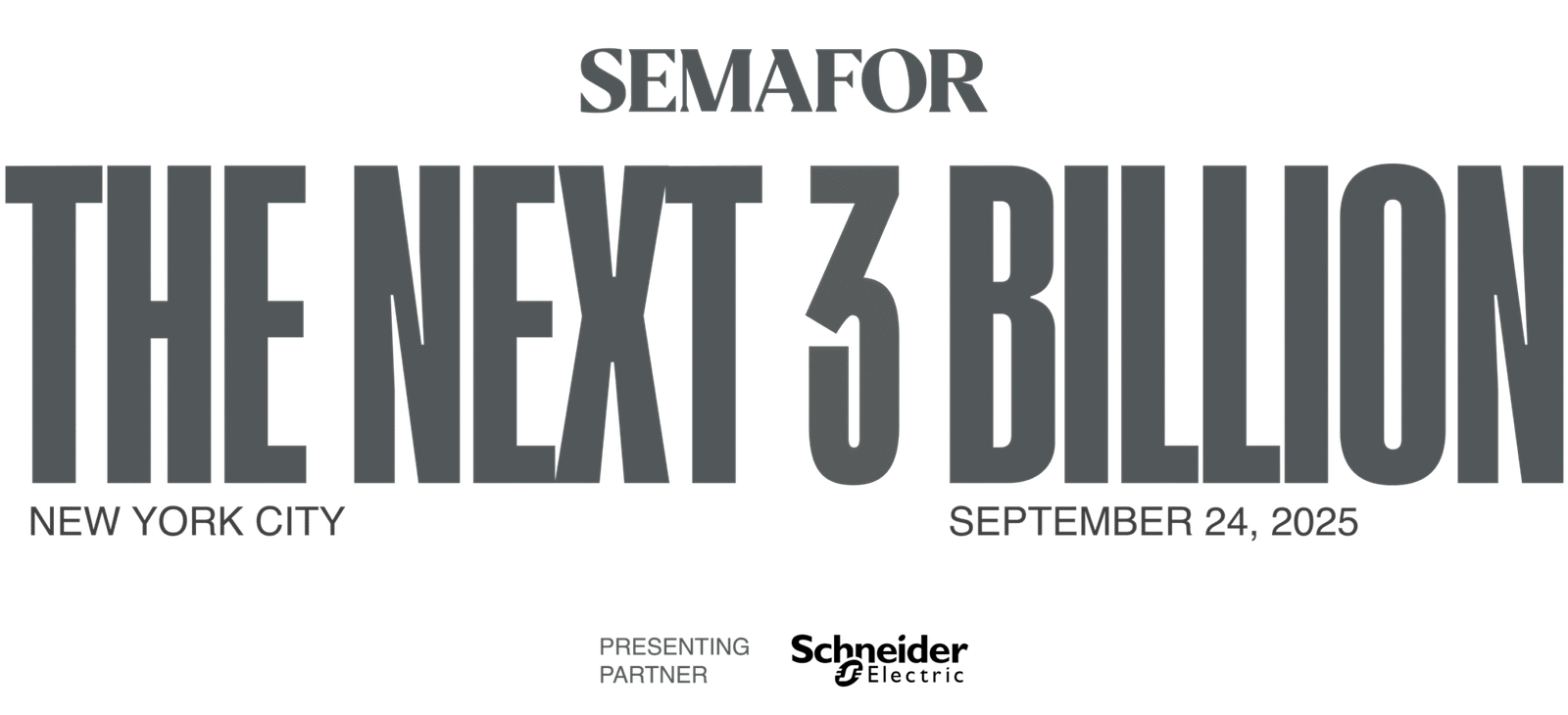 THE NEXT 3 BILLION REUNIRÁ EN NUEVA YORK A LÍDERES GLOBALES PARA IMPULSAR LA INCLUSIÓN DIGITAL