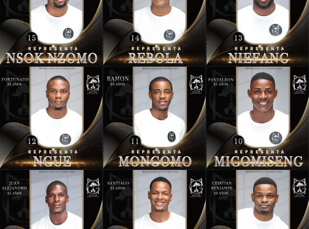 Quince jóvenes competirán por el título de Mister Guinea Ecuatorial 2025