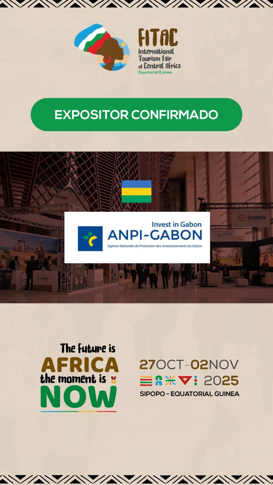 ANPI Gabón confirma su participación en FITAC GE 2025 en Malabo
