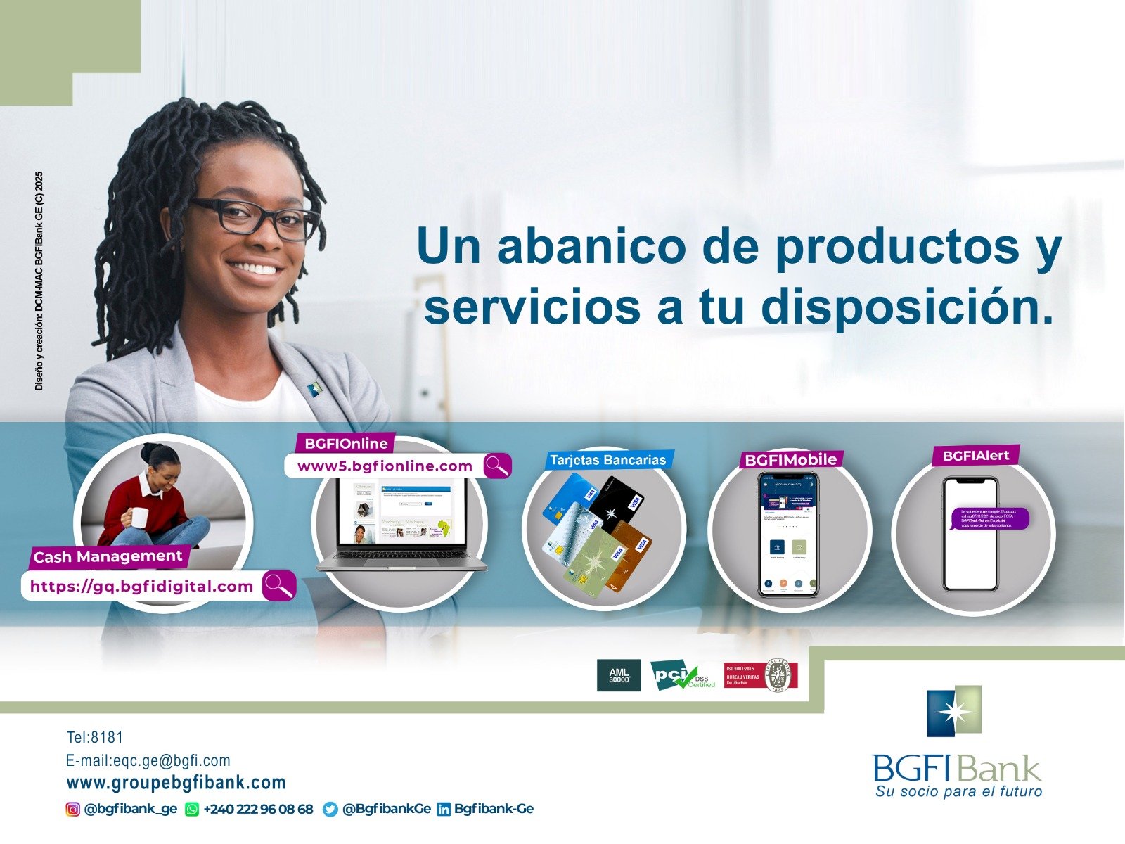 BGFIBank presenta su abanico de servicios personalizados para clientes en Guinea Ecuatorial