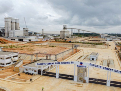 Dangote refuerza su huella industrial en África Occidental con su mayor planta de cemento en Costa de Marfil