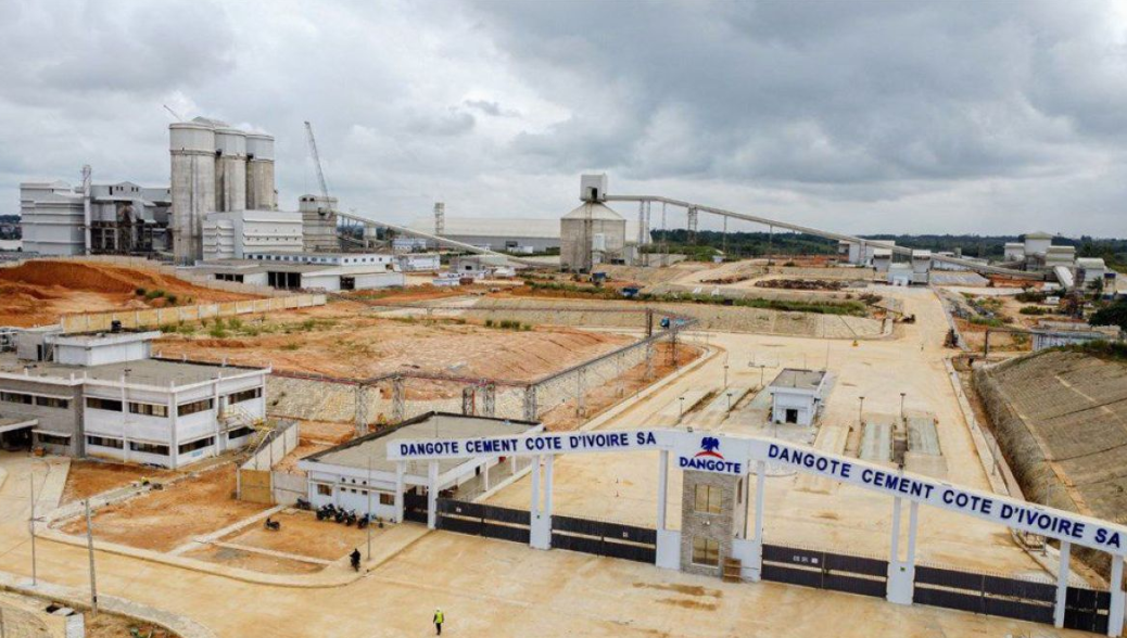 Dangote refuerza su huella industrial en África Occidental con su mayor planta de cemento en Costa de Marfil