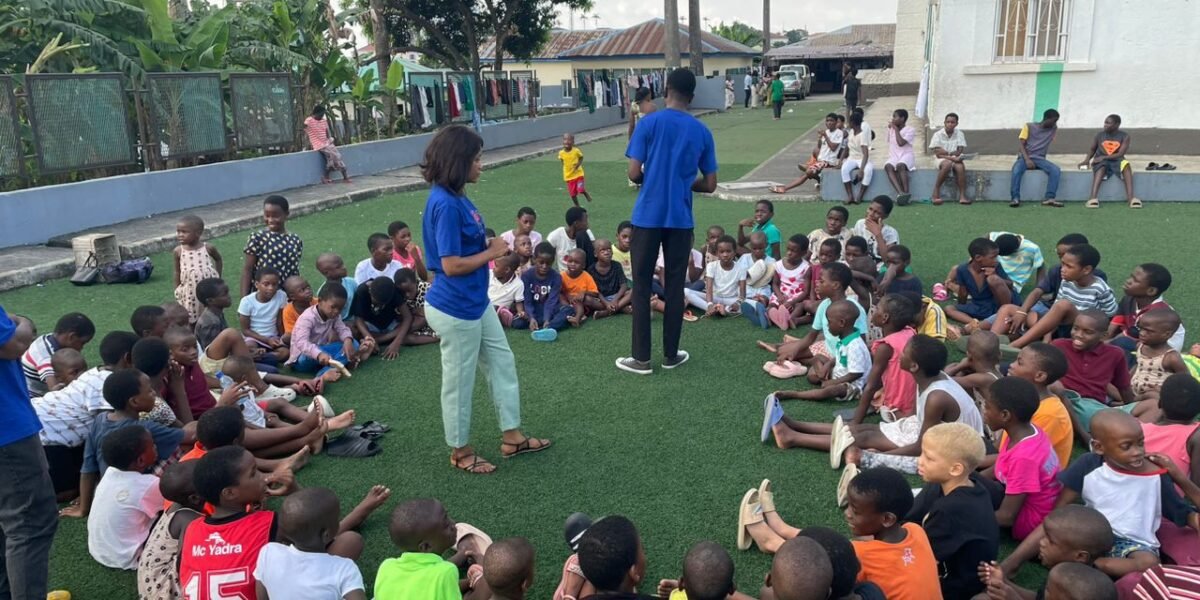 «Allies in Youth Development lleva cortesía y alegría al orfanato de Malabo»