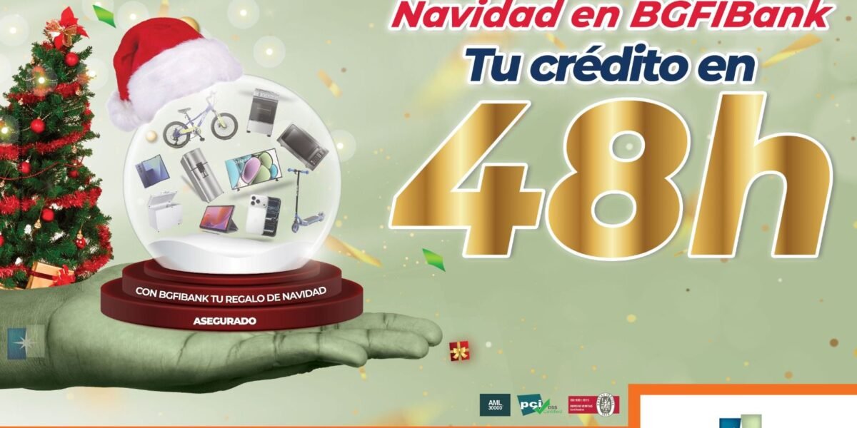 Vive la magia de la navidad en BGFIBank G.E.