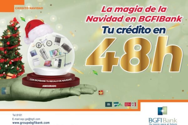Vive la magia de la navidad en BGFIBank G.E.