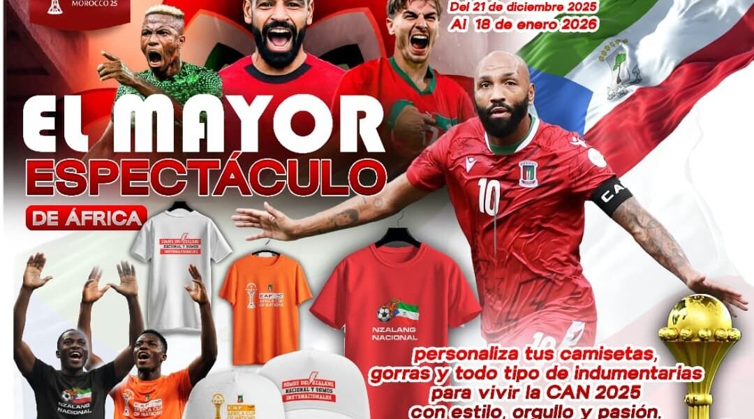 Macron lanza las camisetas oficiales de Guinea Ecuatorial para la CAN 2025 y refuerza su presencia en el mercado africano