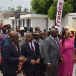 Inauguración del nuevo surtidor TRADEX en Hassan 2 Malabo Guinea Ecuatorial