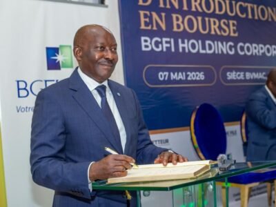 BGFI acelera su ambición financiera y prepara una nueva captación de 81.000 millones de FCFA tras su éxito bursátil
