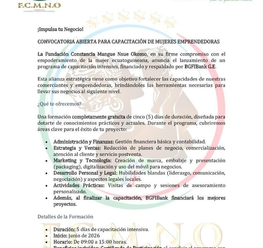 Formación para fortalecer el liderazgo emprendedor&nbsp; femenino