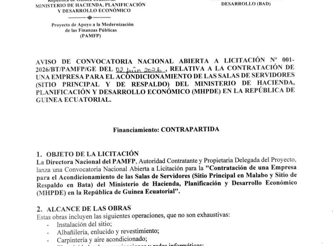 PAMFP lanza un Anuncio de licitación para las empresas